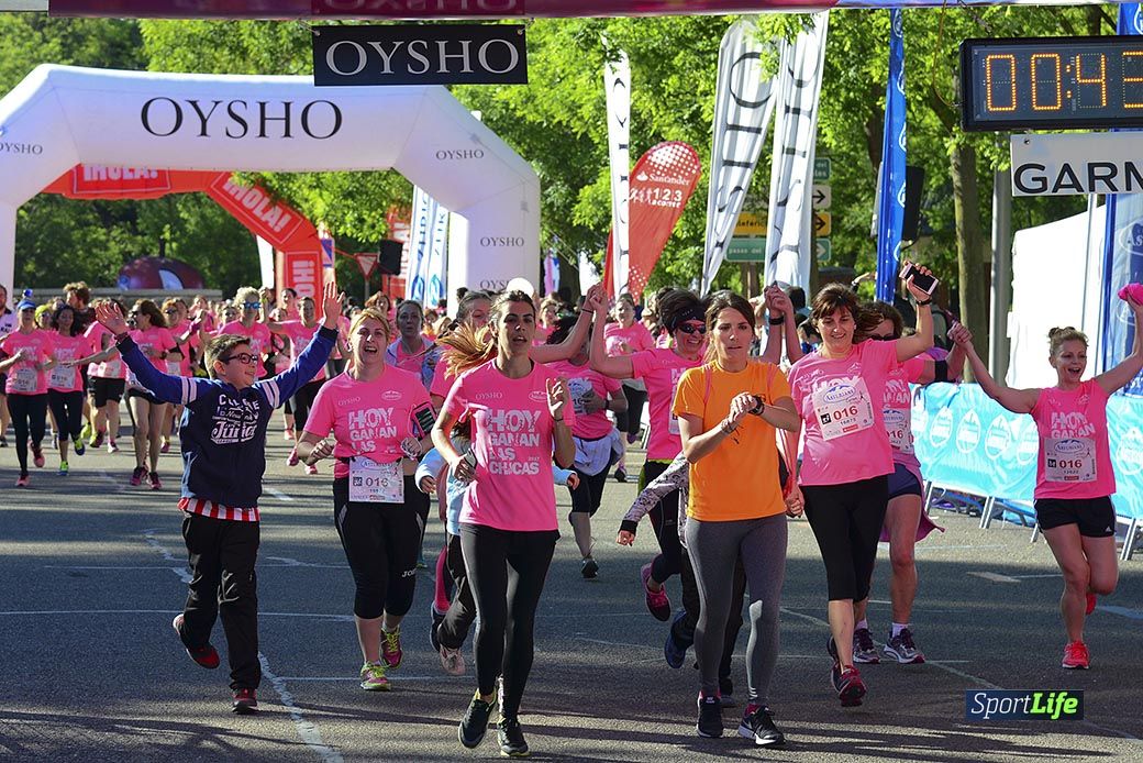 Carrera de la Mujer Madrid: arco izquierdo, desde el minuto 42 hasta el 53