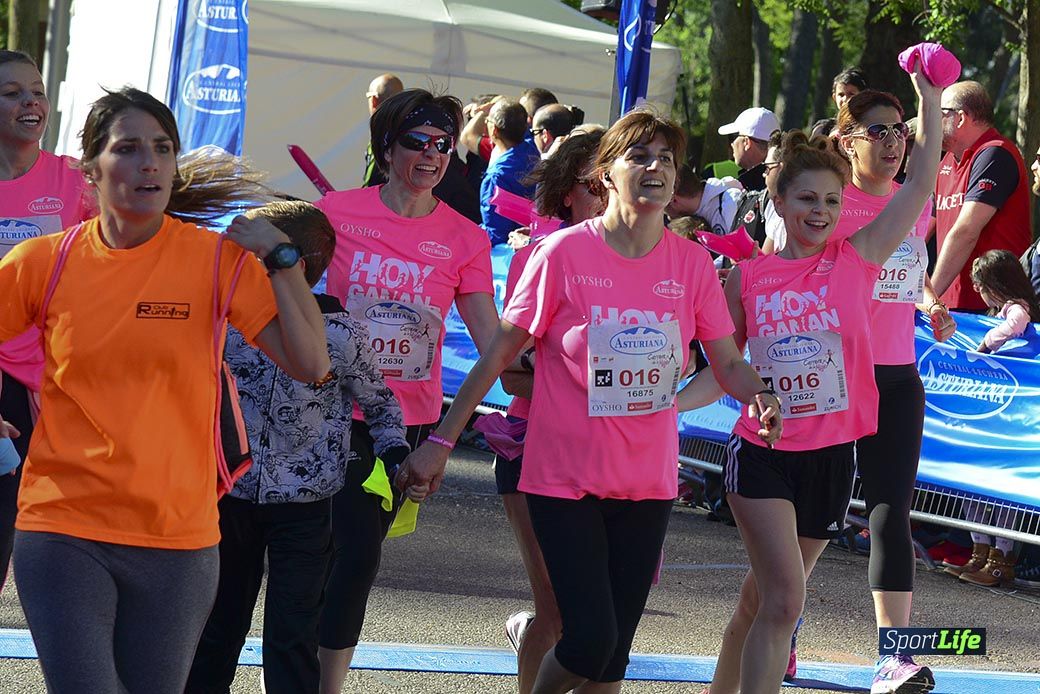 Carrera de la Mujer Madrid: arco izquierdo, desde el minuto 42 hasta el 53
