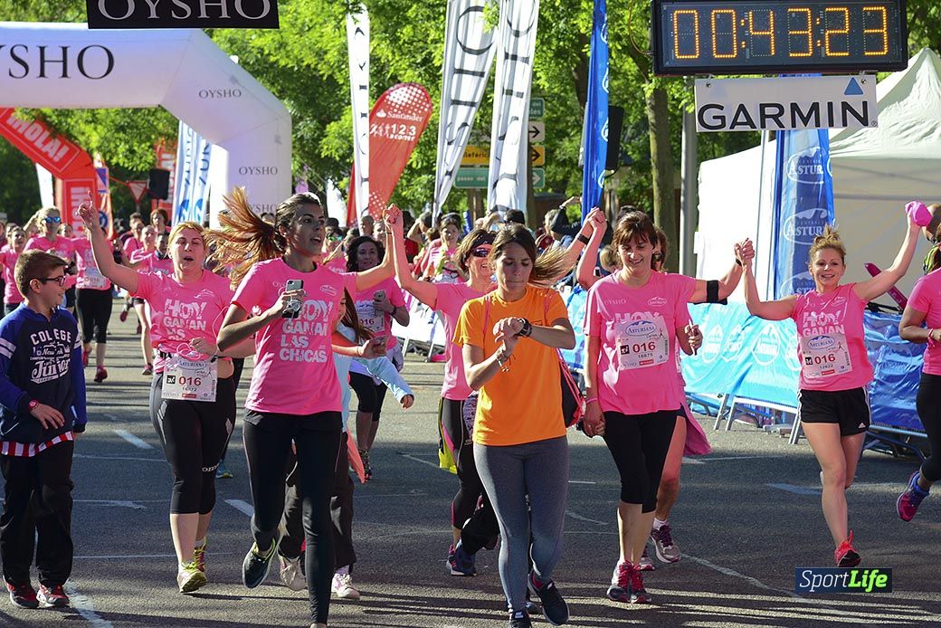 Carrera de la Mujer Madrid: arco izquierdo, desde el minuto 42 hasta el 53