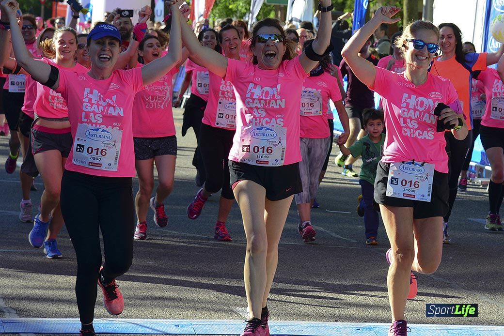 Carrera de la Mujer Madrid: arco izquierdo, desde el minuto 42 hasta el 53
