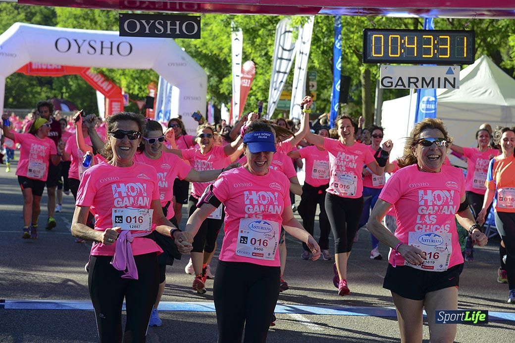 Carrera de la Mujer Madrid: arco izquierdo, desde el minuto 42 hasta el 53