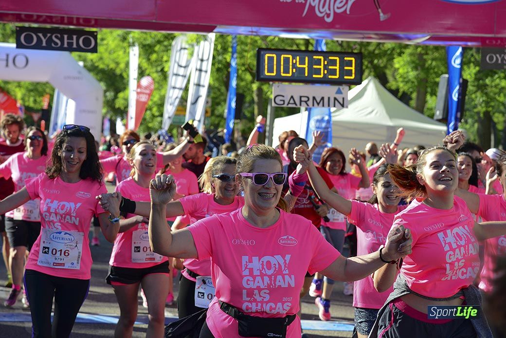 Carrera de la Mujer Madrid: arco izquierdo, desde el minuto 42 hasta el 53