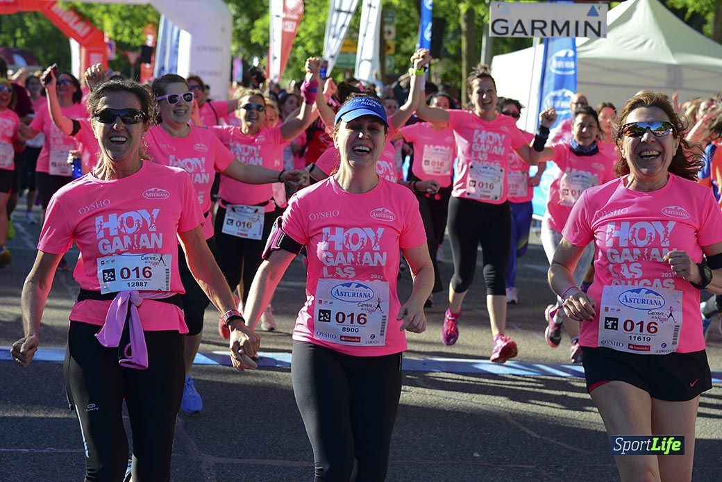Carrera de la Mujer Madrid: arco izquierdo, desde el minuto 42 hasta el 53