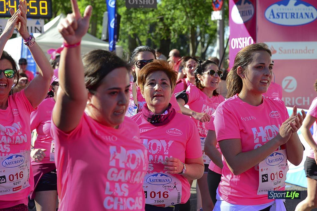 Carrera de la Mujer Madrid: arco izquierdo, desde el minuto 42 hasta el 53