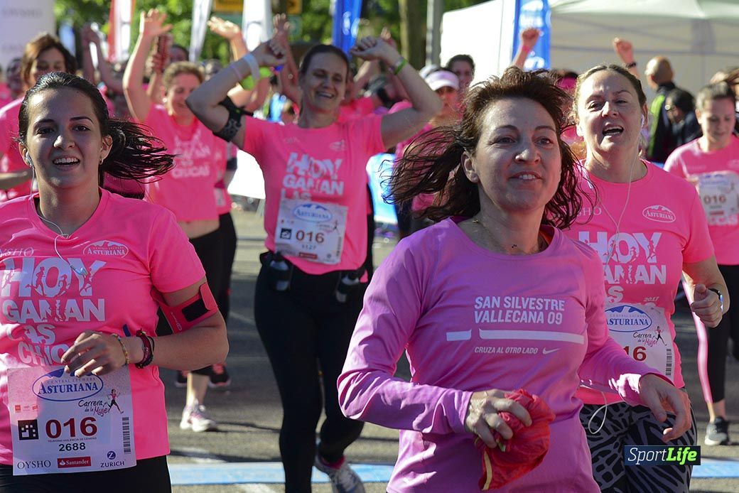 Carrera de la Mujer Madrid: arco izquierdo, desde el minuto 42 hasta el 53