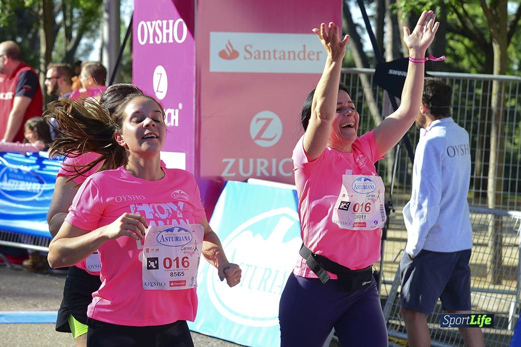 Carrera de la Mujer Madrid: arco izquierdo, desde el minuto 42 hasta el 53