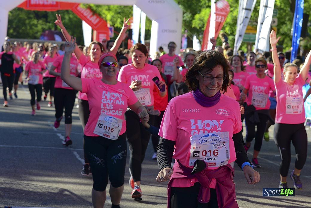 Carrera de la Mujer Madrid: arco izquierdo, desde el minuto 42 hasta el 53