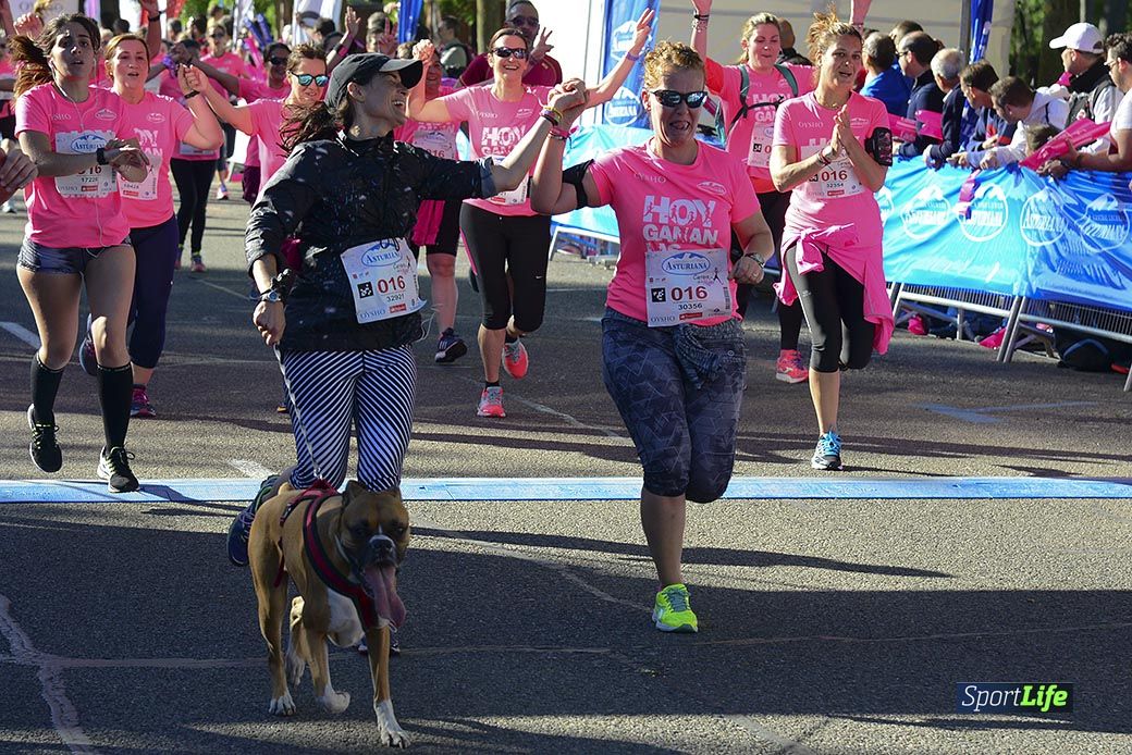 Carrera de la Mujer Madrid: arco izquierdo, desde el minuto 42 hasta el 53