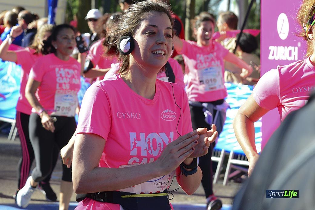Carrera de la Mujer Madrid: arco izquierdo, desde el minuto 42 hasta el 53