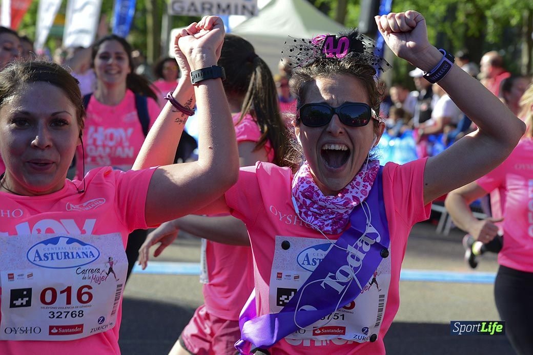 Carrera de la Mujer Madrid: arco izquierdo, desde el minuto 42 hasta el 53