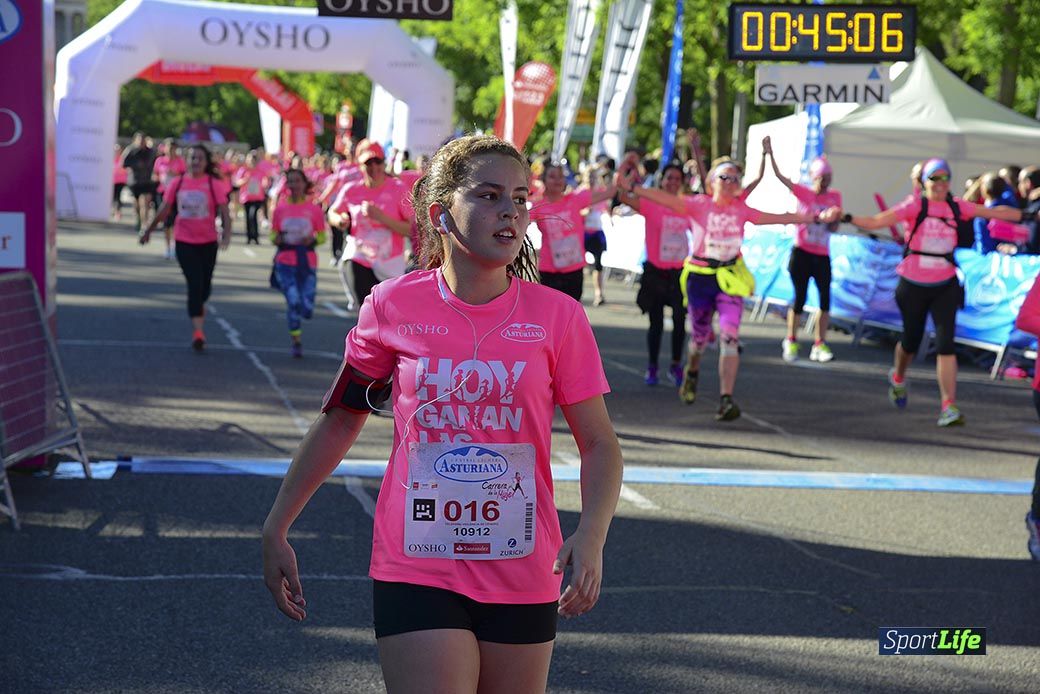 Carrera de la Mujer Madrid: arco izquierdo, desde el minuto 42 hasta el 53