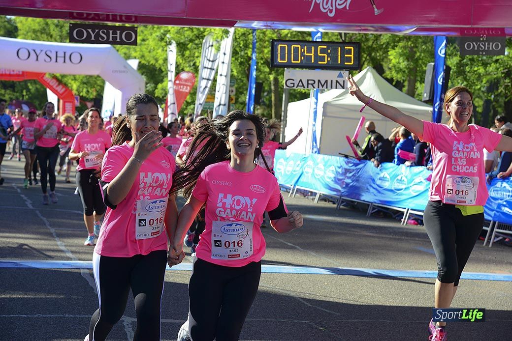 Carrera de la Mujer Madrid: arco izquierdo, desde el minuto 42 hasta el 53