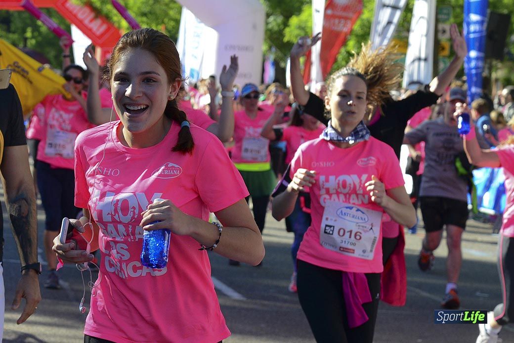 Carrera de la Mujer Madrid: arco izquierdo, desde el minuto 42 hasta el 53
