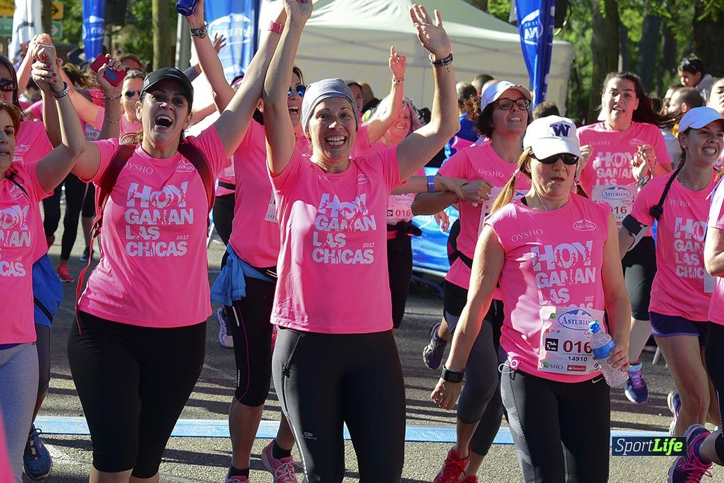 Carrera de la Mujer Madrid: arco izquierdo, desde el minuto 42 hasta el 53