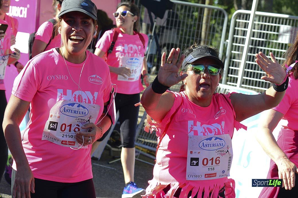 Carrera de la Mujer Madrid: arco izquierdo, desde el minuto 42 hasta el 53