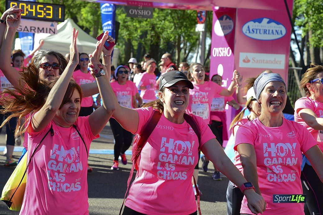 Carrera de la Mujer Madrid: arco izquierdo, desde el minuto 42 hasta el 53