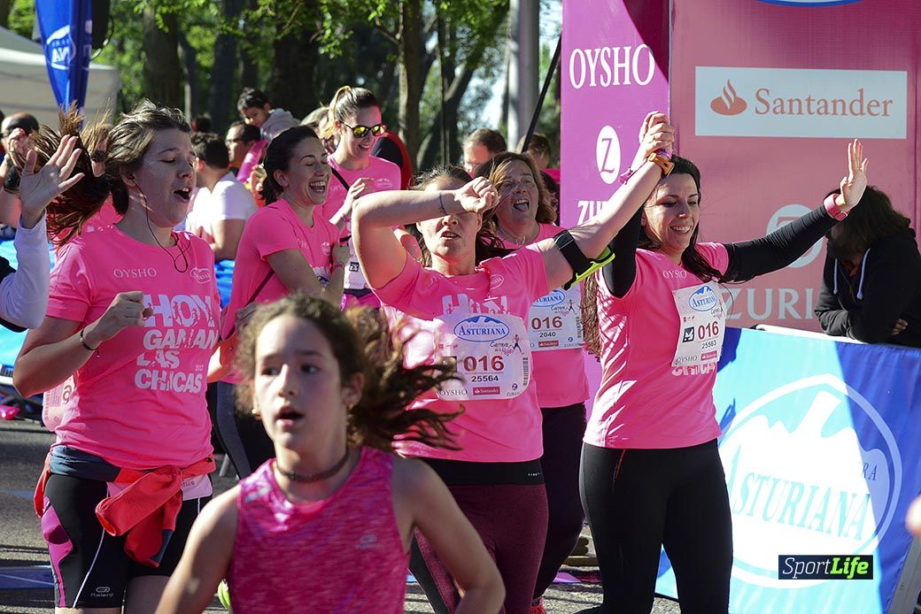 Carrera de la Mujer Madrid: arco izquierdo, desde el minuto 42 hasta el 53