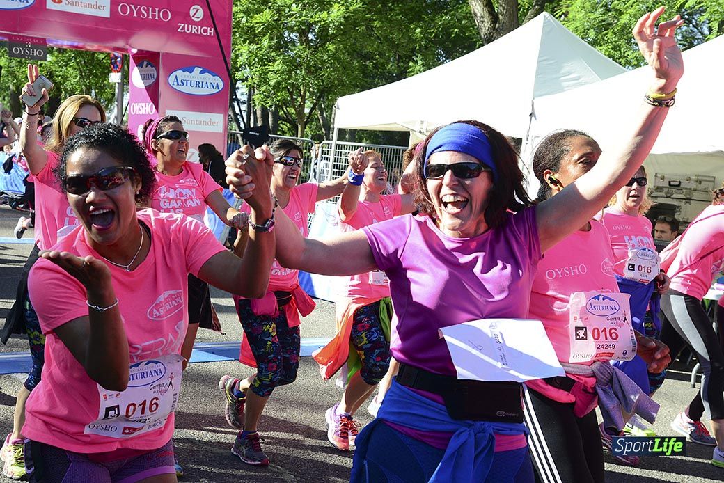 Carrera de la Mujer Madrid: arco izquierdo, desde el minuto 42 hasta el 53