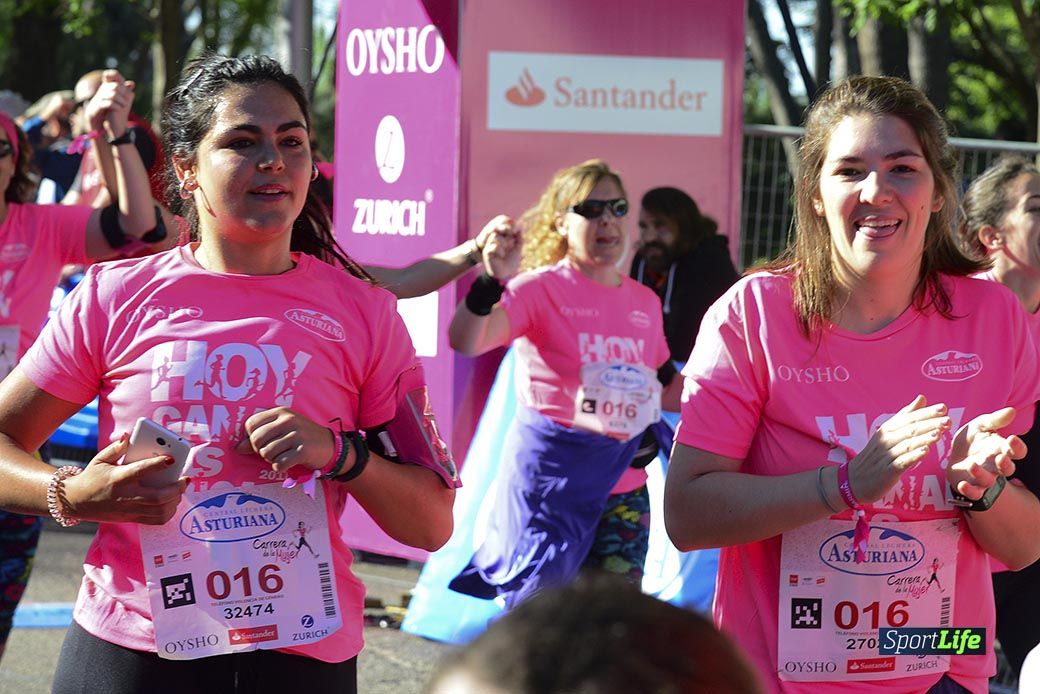 Carrera de la Mujer Madrid: arco izquierdo, desde el minuto 42 hasta el 53