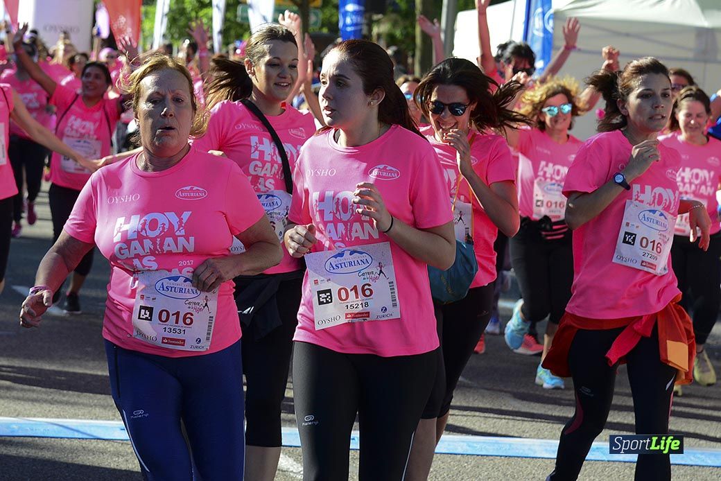 Carrera de la Mujer Madrid: arco izquierdo, desde el minuto 42 hasta el 53