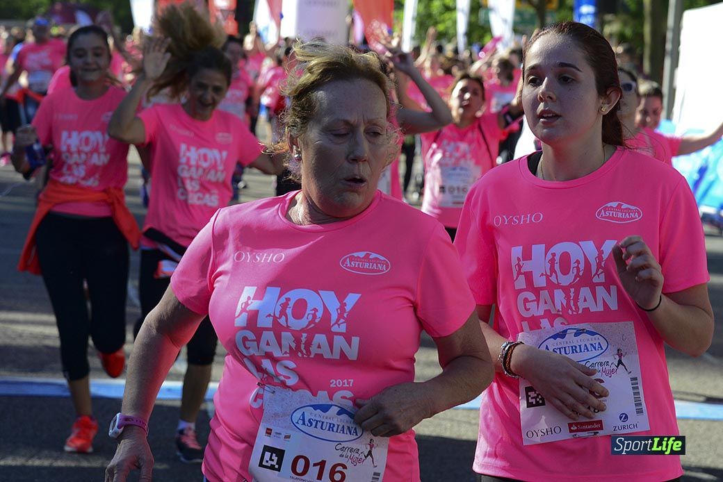 Carrera de la Mujer Madrid: arco izquierdo, desde el minuto 42 hasta el 53