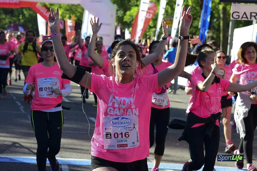 Carrera de la Mujer Madrid: arco izquierdo, desde el minuto 42 hasta el 53