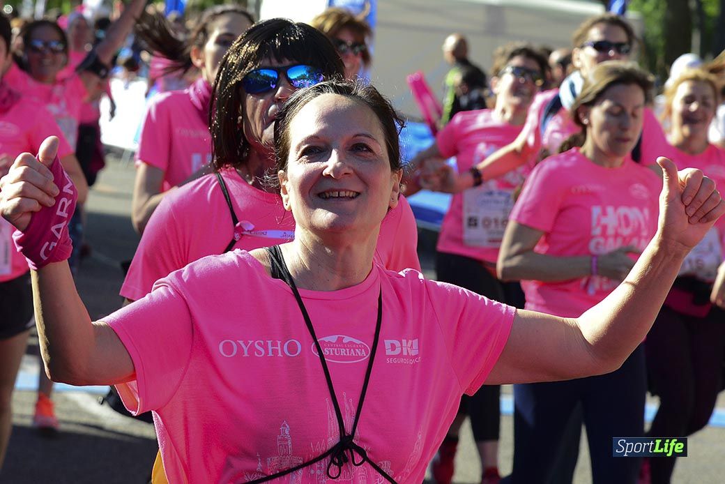 Carrera de la Mujer Madrid: arco izquierdo, desde el minuto 42 hasta el 53
