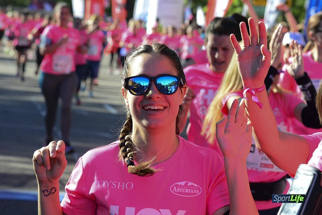 Carrera de la Mujer Madrid: arco izquierdo, desde el minuto 42 hasta el 53