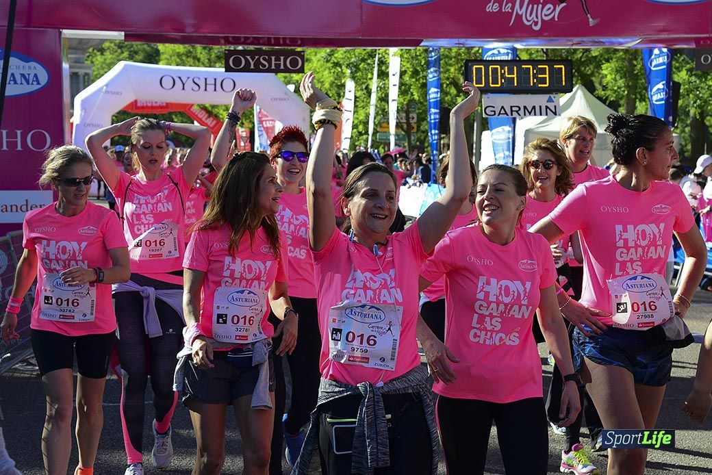 Carrera de la Mujer Madrid: arco izquierdo, desde el minuto 42 hasta el 53