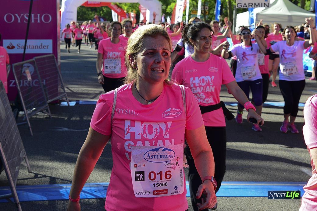Carrera de la Mujer Madrid: arco izquierdo, desde el minuto 42 hasta el 53