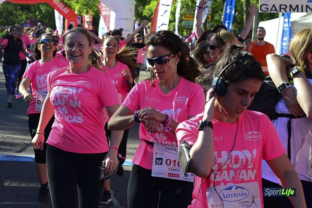Carrera de la Mujer Madrid: arco izquierdo, desde el minuto 42 hasta el 53