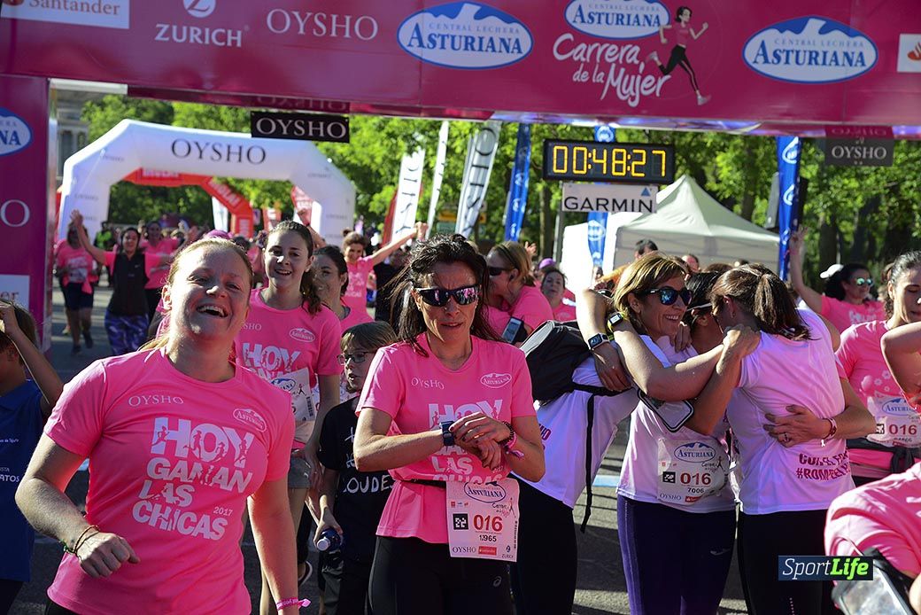 Carrera de la Mujer Madrid: arco izquierdo, desde el minuto 42 hasta el 53