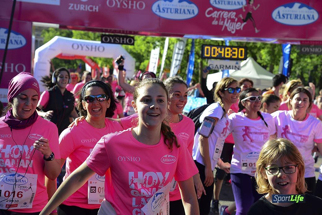 Carrera de la Mujer Madrid: arco izquierdo, desde el minuto 42 hasta el 53
