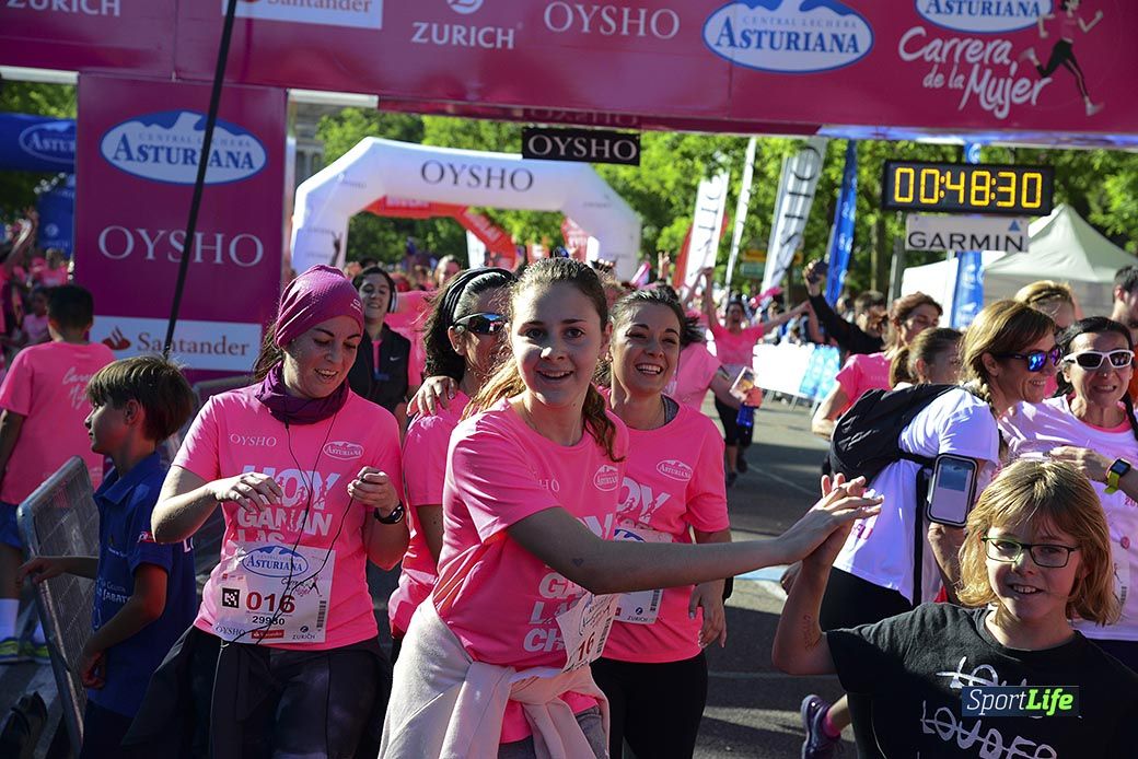 Carrera de la Mujer Madrid: arco izquierdo, desde el minuto 42 hasta el 53