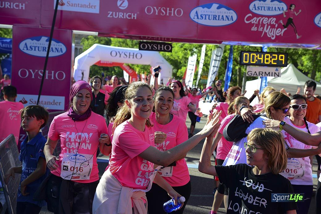 Carrera de la Mujer Madrid: arco izquierdo, desde el minuto 42 hasta el 53