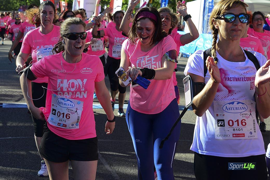 Carrera de la Mujer Madrid: arco izquierdo, desde el minuto 42 hasta el 53