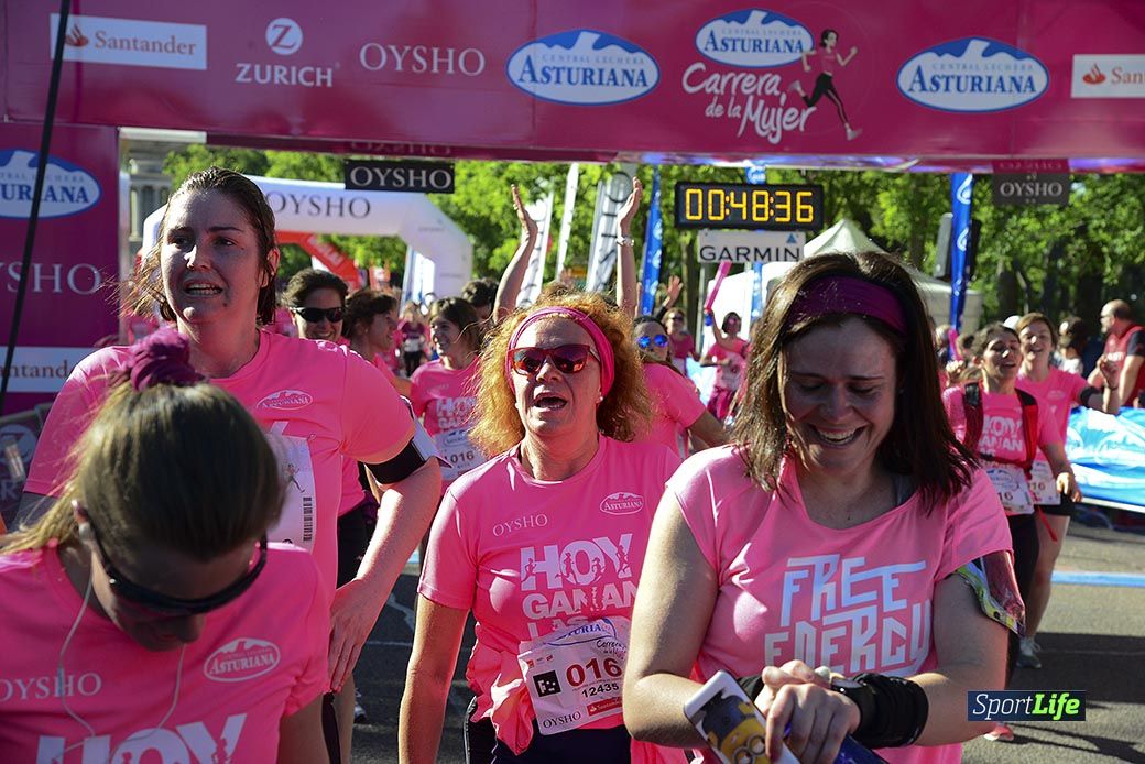 Carrera de la Mujer Madrid: arco izquierdo, desde el minuto 42 hasta el 53