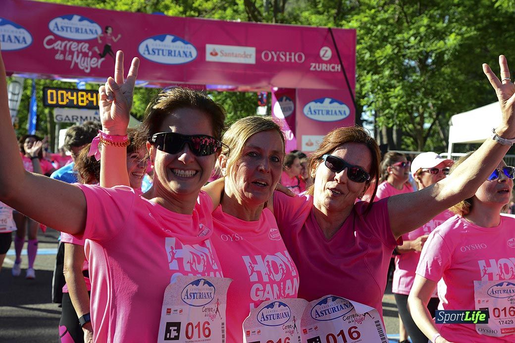 Carrera de la Mujer Madrid: arco izquierdo, desde el minuto 42 hasta el 53