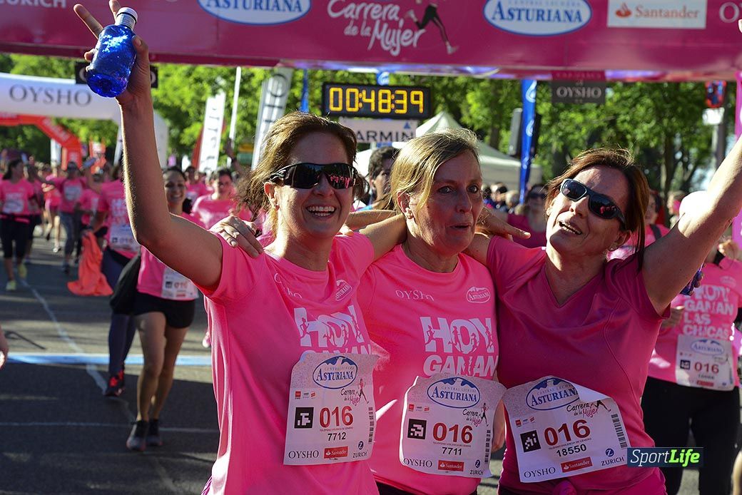 Carrera de la Mujer Madrid: arco izquierdo, desde el minuto 42 hasta el 53