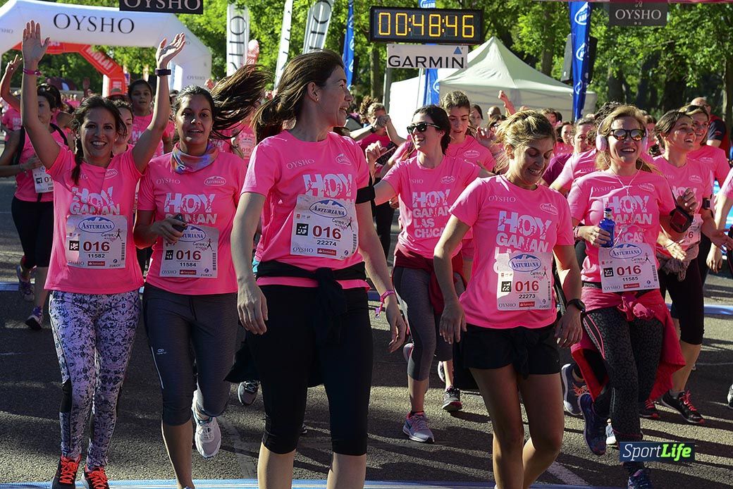 Carrera de la Mujer Madrid: arco izquierdo, desde el minuto 42 hasta el 53