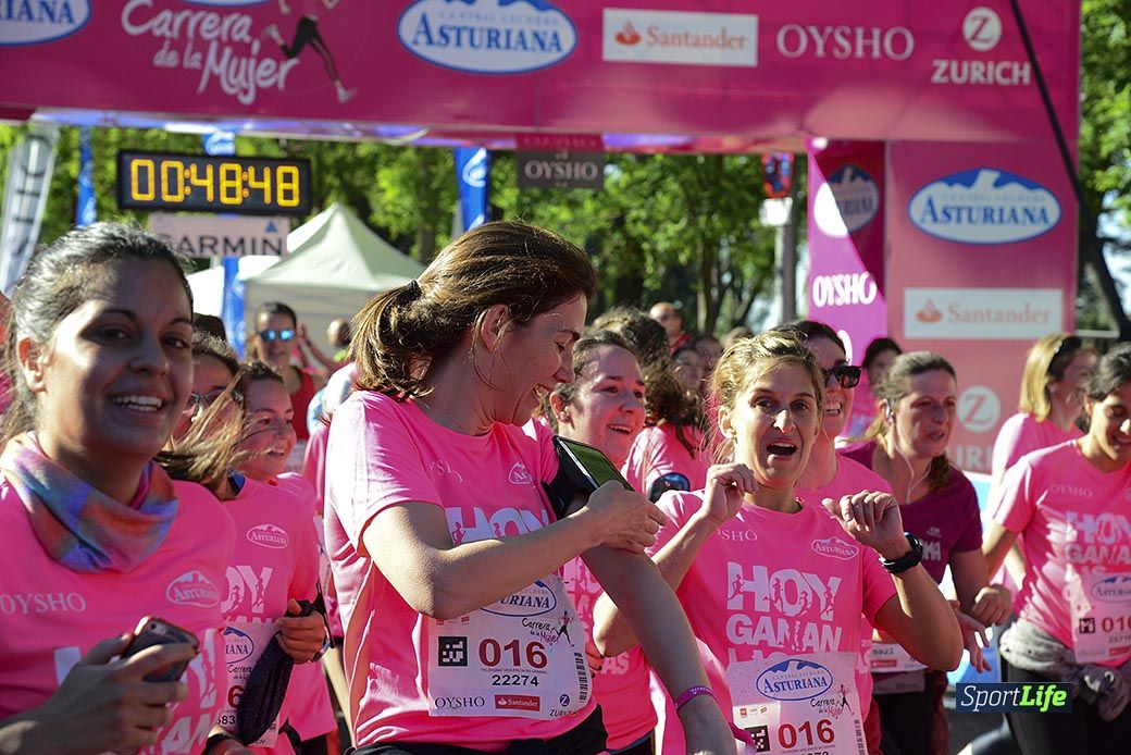 Carrera de la Mujer Madrid: arco izquierdo, desde el minuto 42 hasta el 53