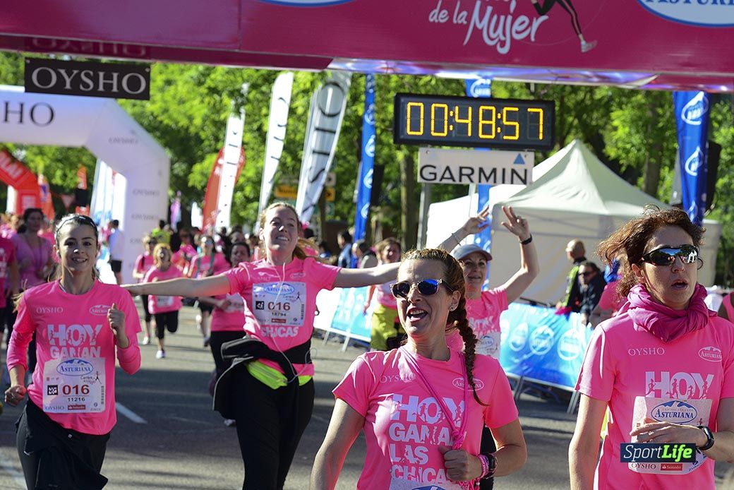 Carrera de la Mujer Madrid: arco izquierdo, desde el minuto 42 hasta el 53