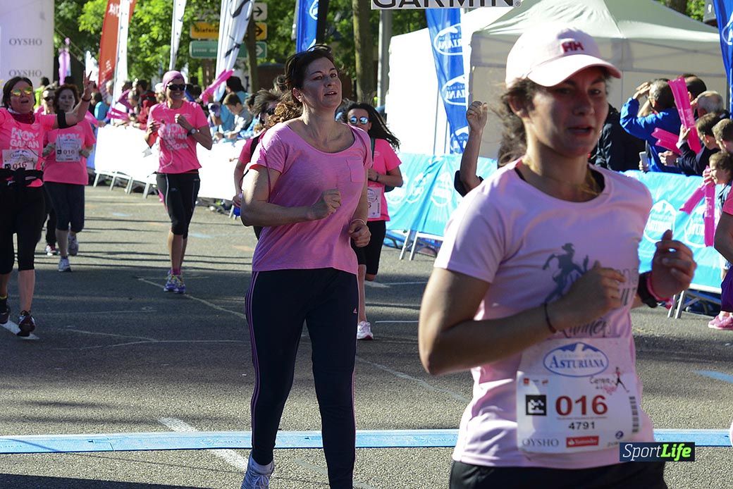 Carrera de la Mujer Madrid: arco izquierdo, desde el minuto 42 hasta el 53