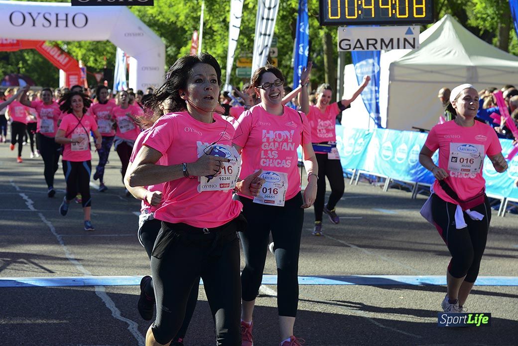 Carrera de la Mujer Madrid: arco izquierdo, desde el minuto 42 hasta el 53