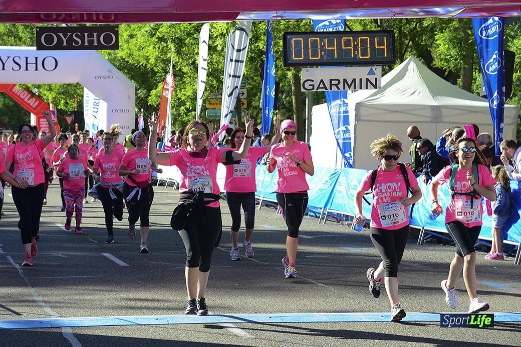 Carrera de la Mujer Madrid: arco izquierdo, desde el minuto 42 hasta el 53