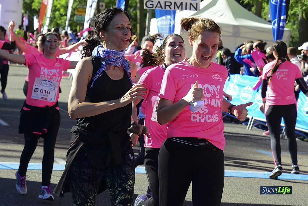 Carrera de la Mujer Madrid: arco izquierdo, desde el minuto 42 hasta el 53