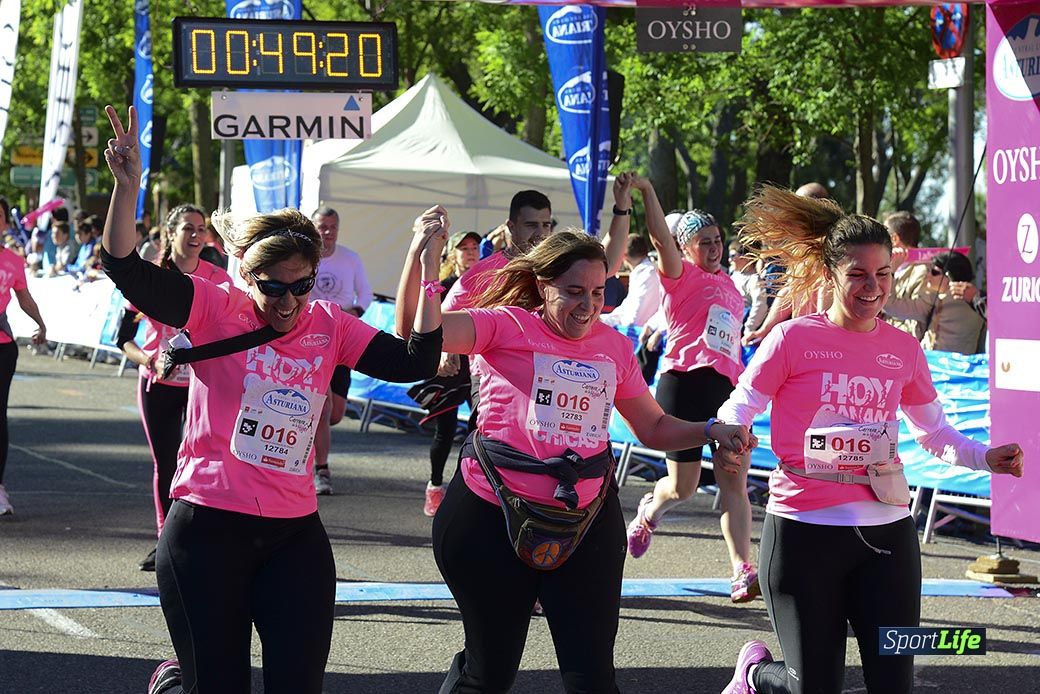 Carrera de la Mujer Madrid: arco izquierdo, desde el minuto 42 hasta el 53