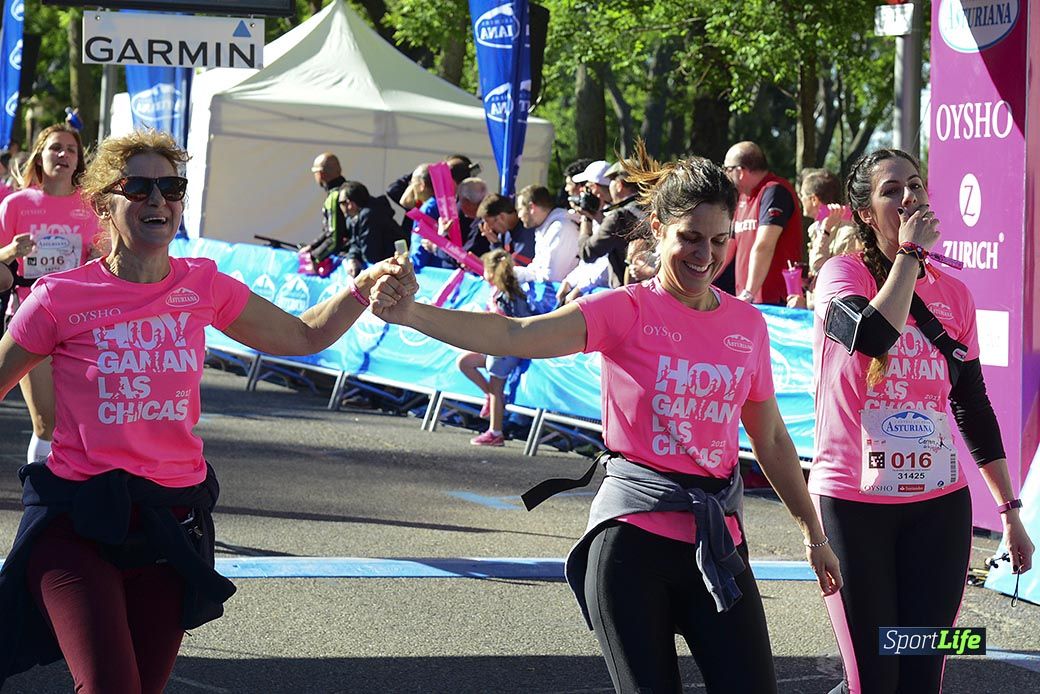 Carrera de la Mujer Madrid: arco izquierdo, desde el minuto 42 hasta el 53
