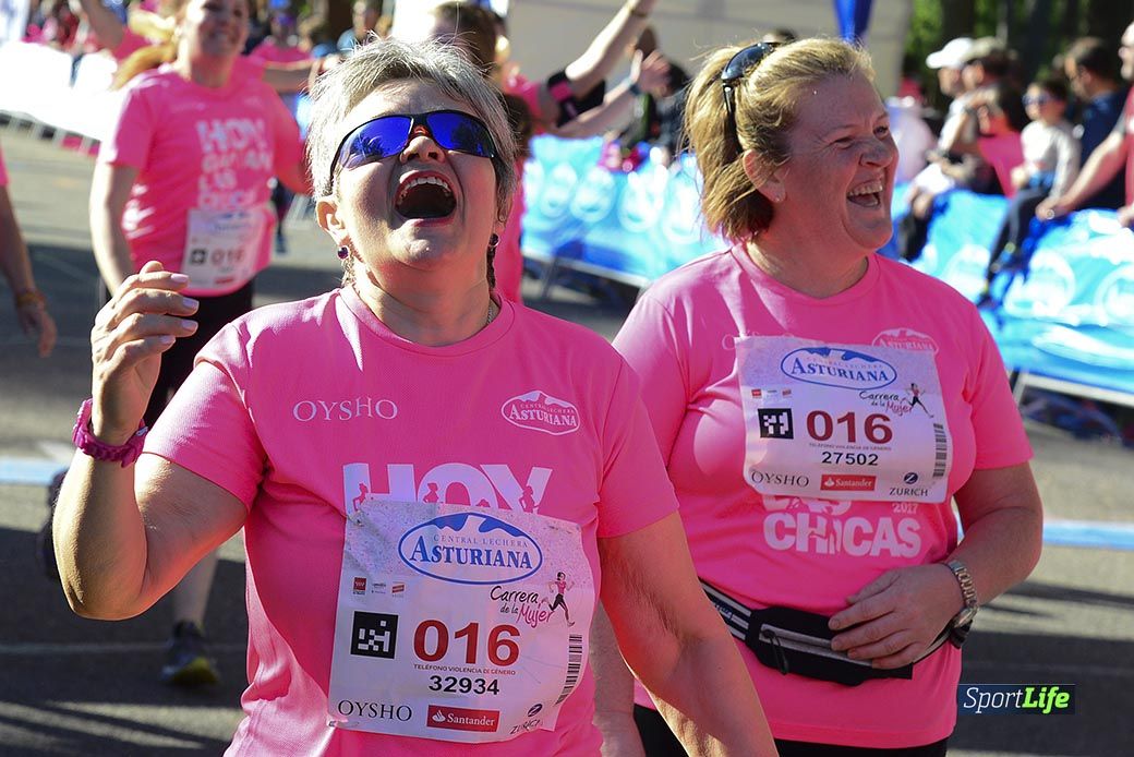 Carrera de la Mujer Madrid: arco izquierdo, desde el minuto 42 hasta el 53
