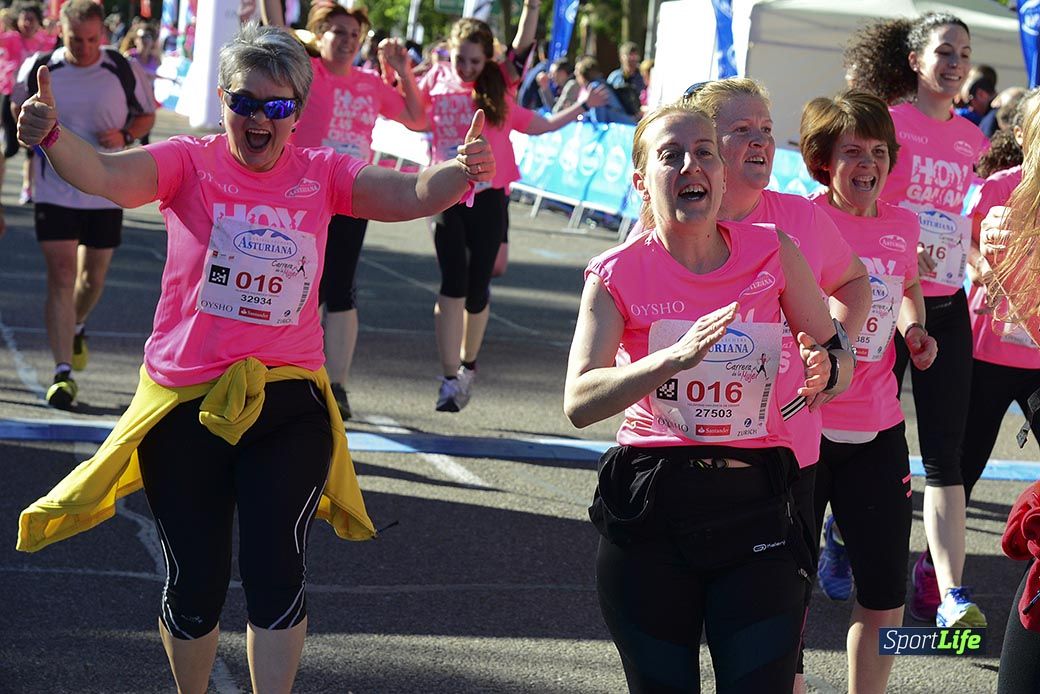 Carrera de la Mujer Madrid: arco izquierdo, desde el minuto 42 hasta el 53